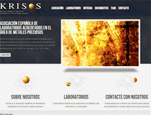 Tablet Screenshot of krisos.org